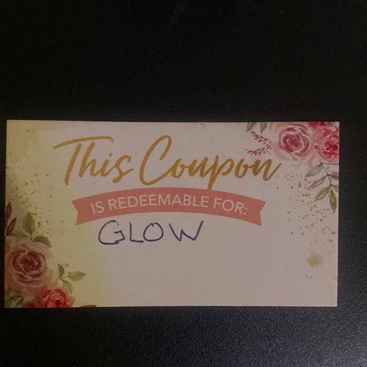 Glow gift cards